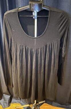 Cathy Black Blouse Women's size L